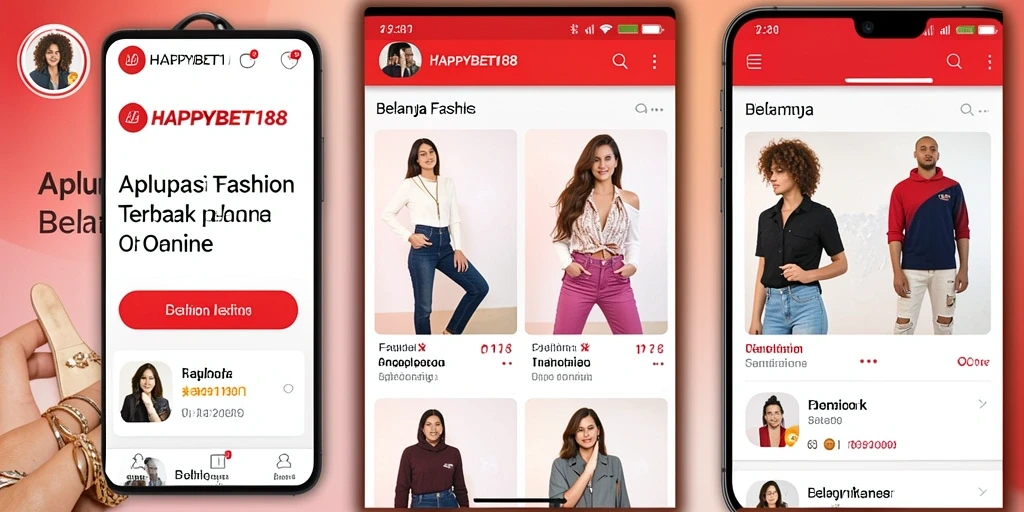 Tampilan antarmuka aplikasi HAPPYBET188 yang menarik dan mudah digunakan.