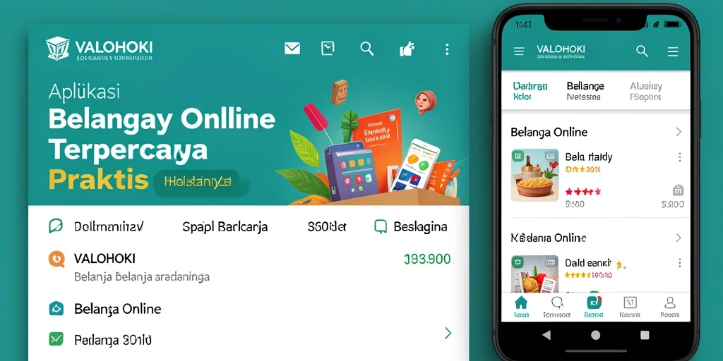 Antarmuka aplikasi VALOHOKI yang user-friendly dan menarik.