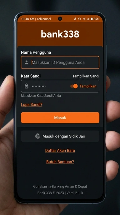 Panduan Masuk Akun bank338 untuk Pengguna Android